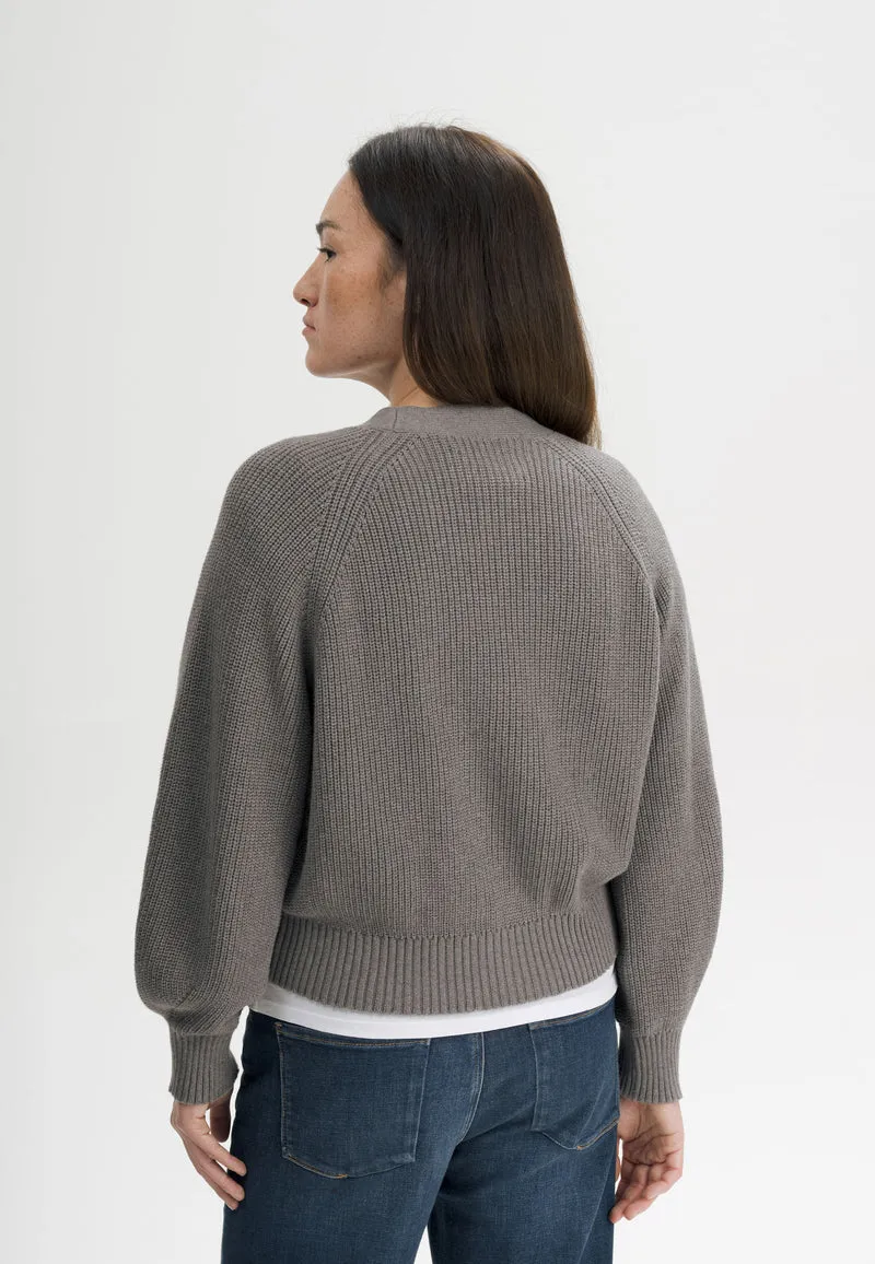 Rippstrick Cardigan Style BHUMA