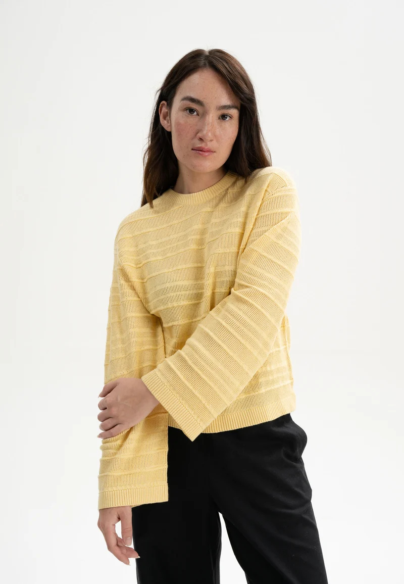 Strukturierter Strickpullover Style JALIDI