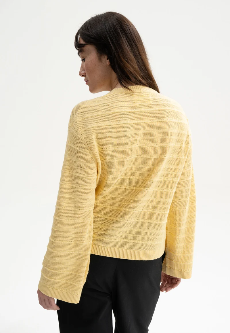 Strukturierter Strickpullover Style JALIDI