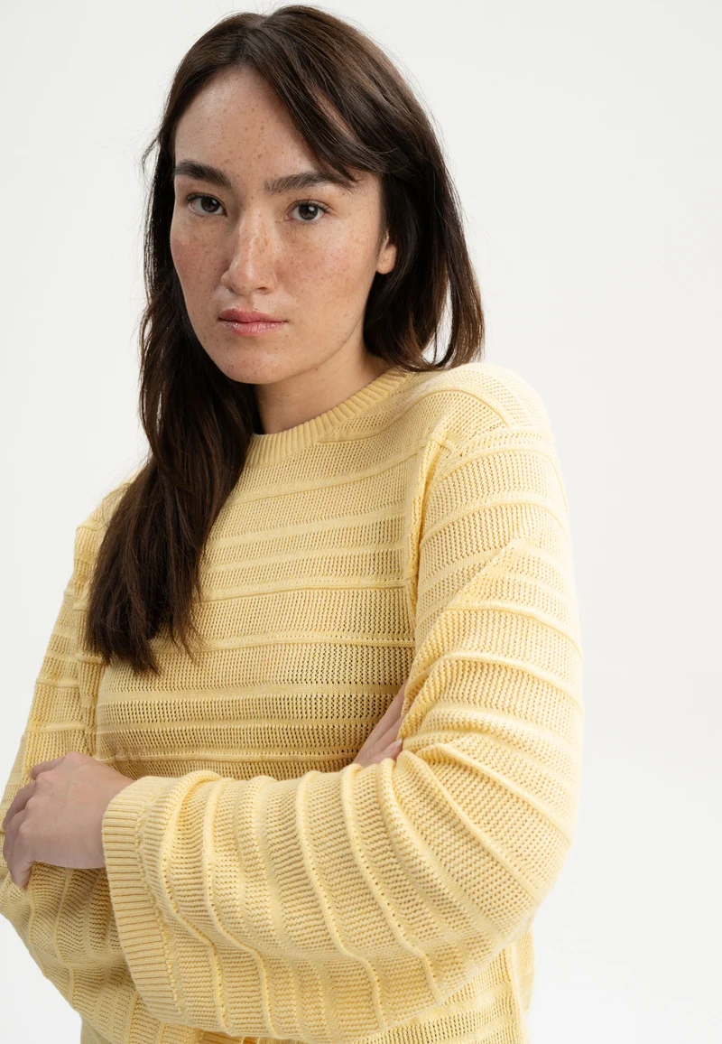 Strukturierter Strickpullover Style JALIDI