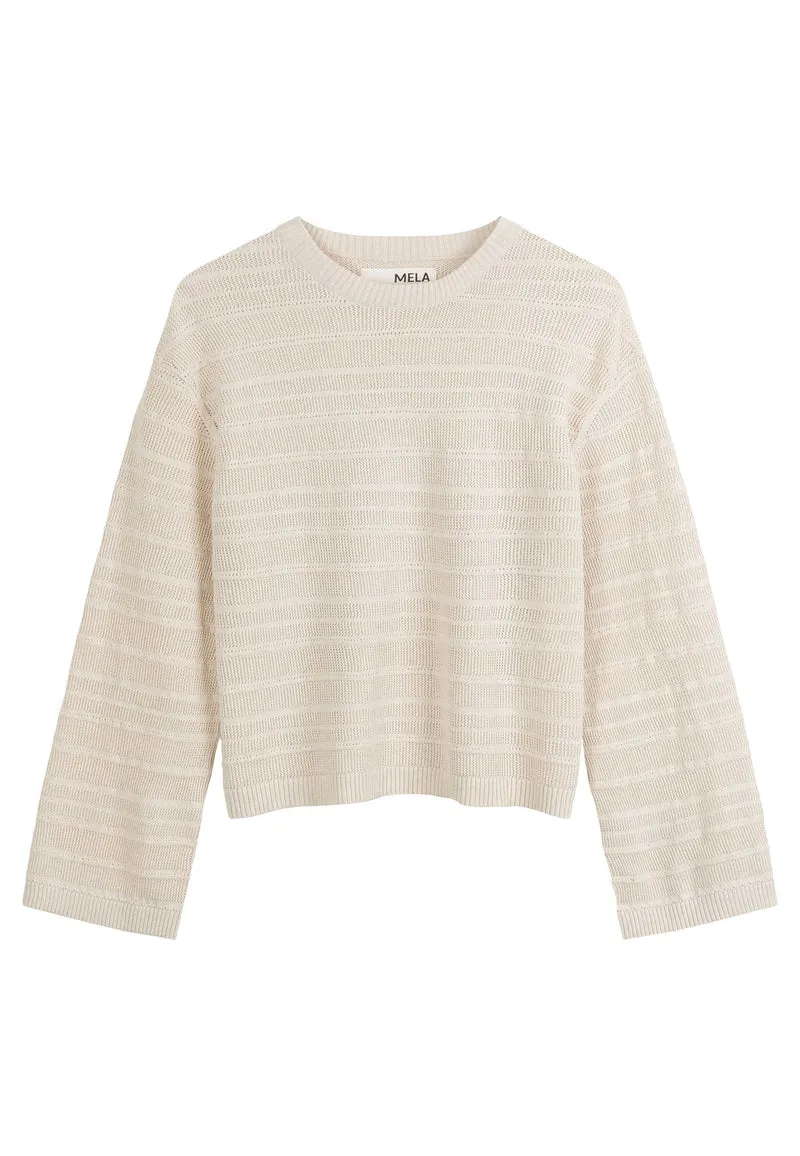 Strukturierter Strickpullover Style JALIDI