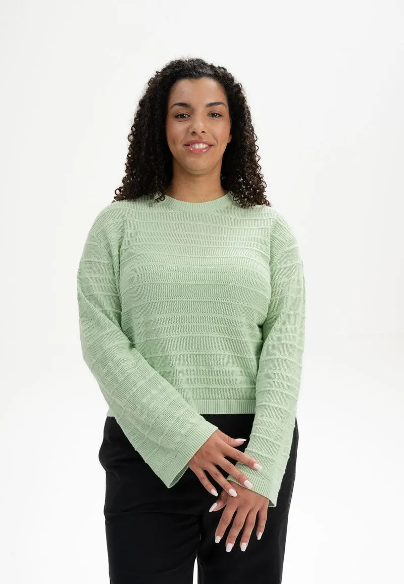 Strukturierter Strickpullover Style JALIDI