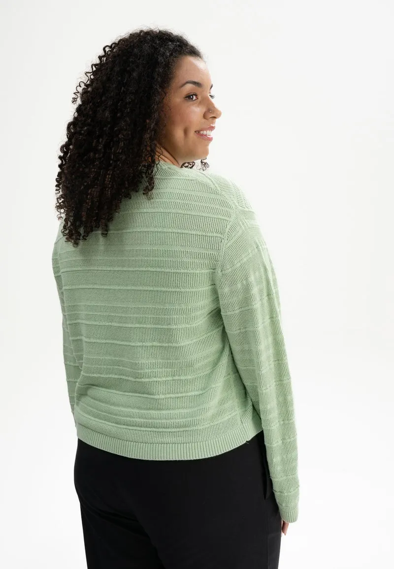 Strukturierter Strickpullover Style JALIDI