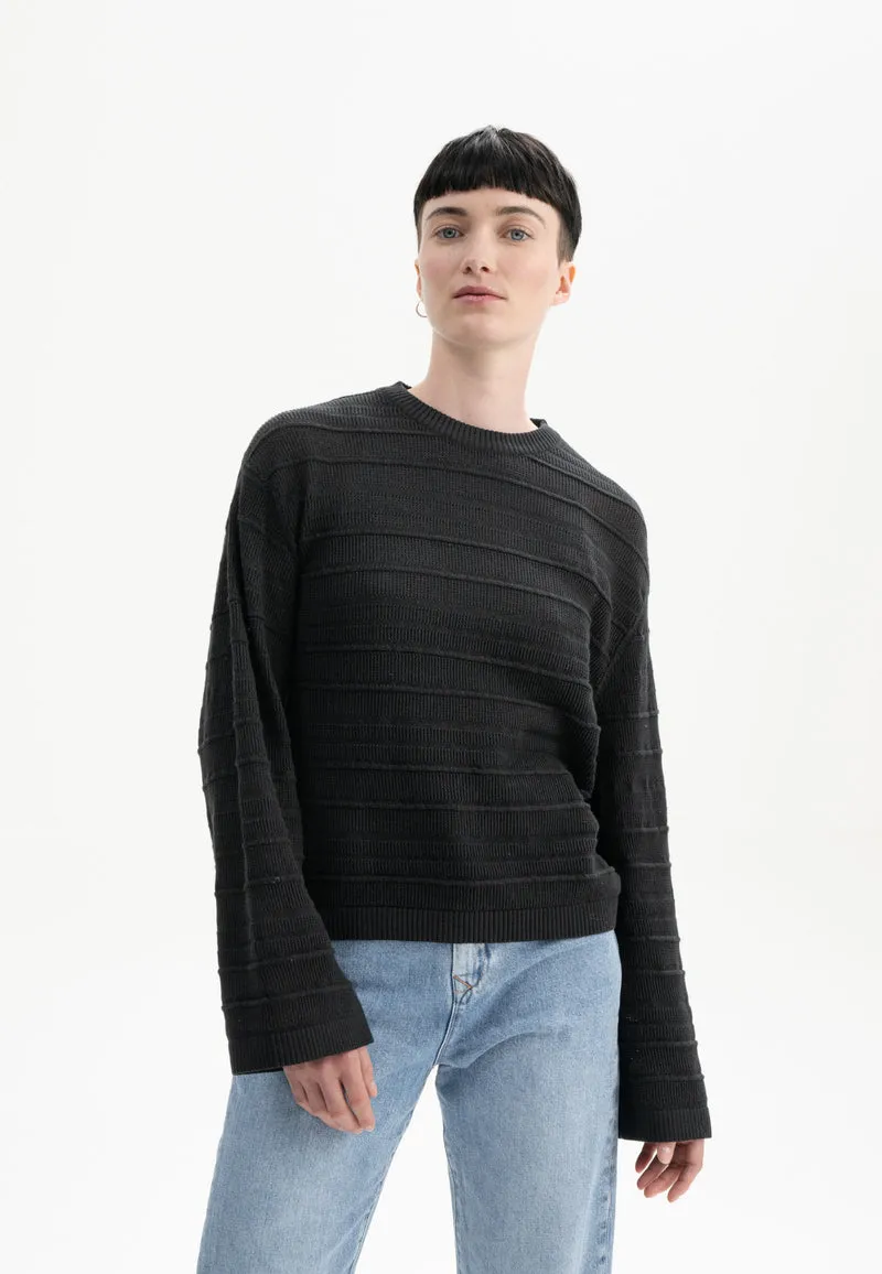 Strukturierter Strickpullover Style JALIDI