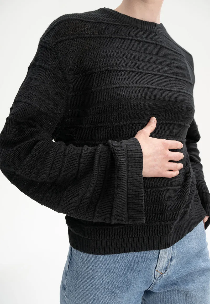 Strukturierter Strickpullover Style JALIDI