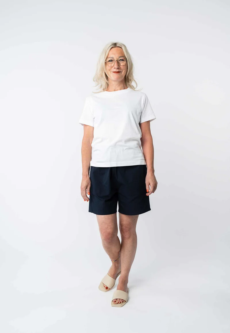 Shorts mit elastischem Bund Style RILA