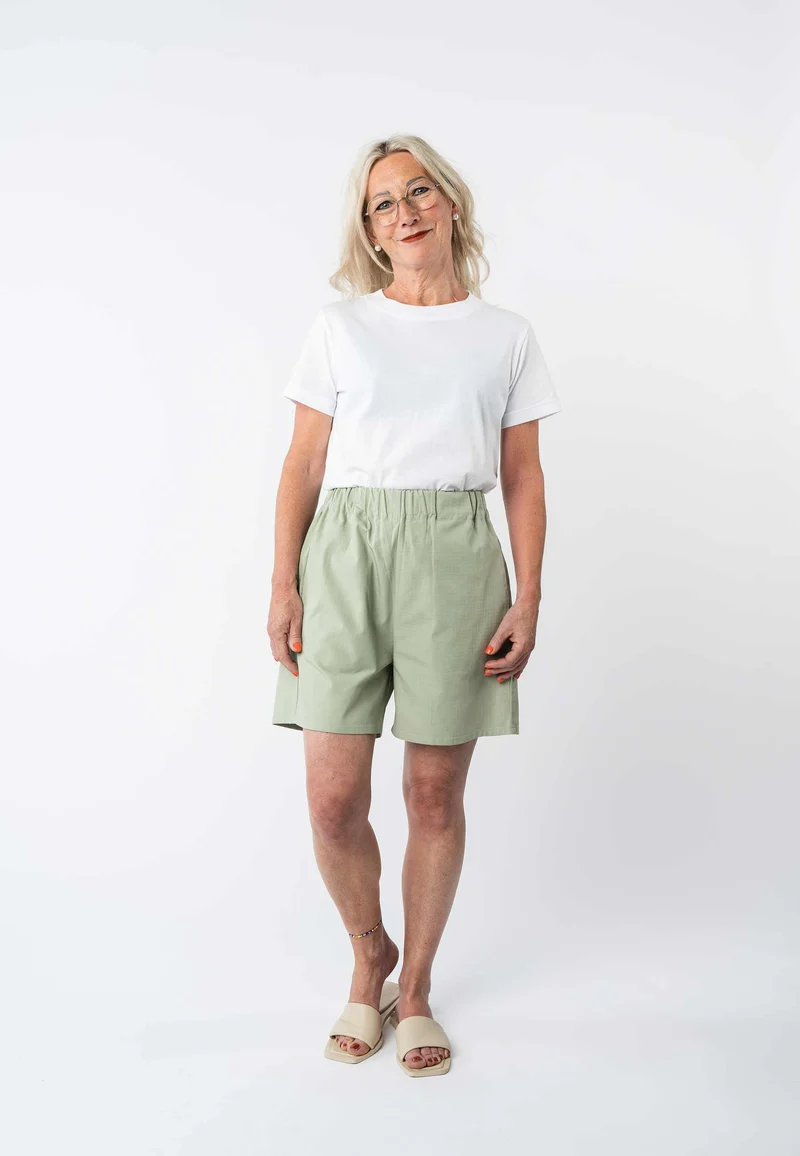 Shorts mit elastischem Bund Style RILA