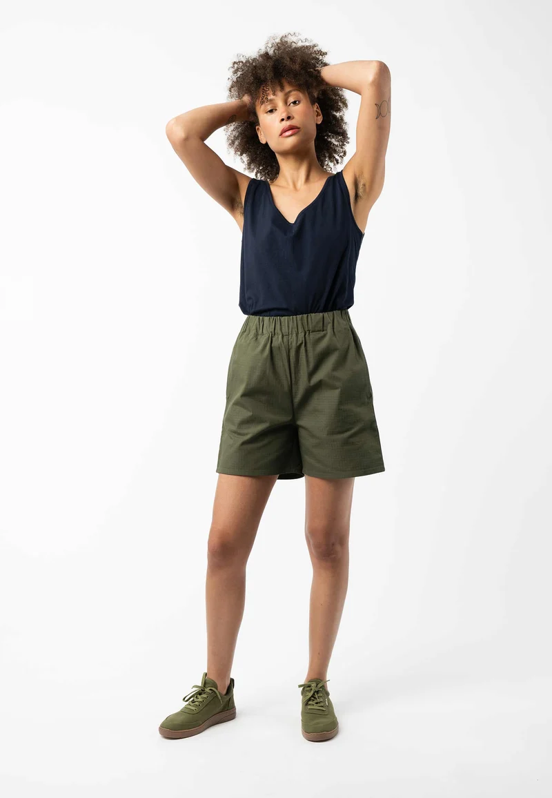 Shorts mit elastischem Bund Style RILA