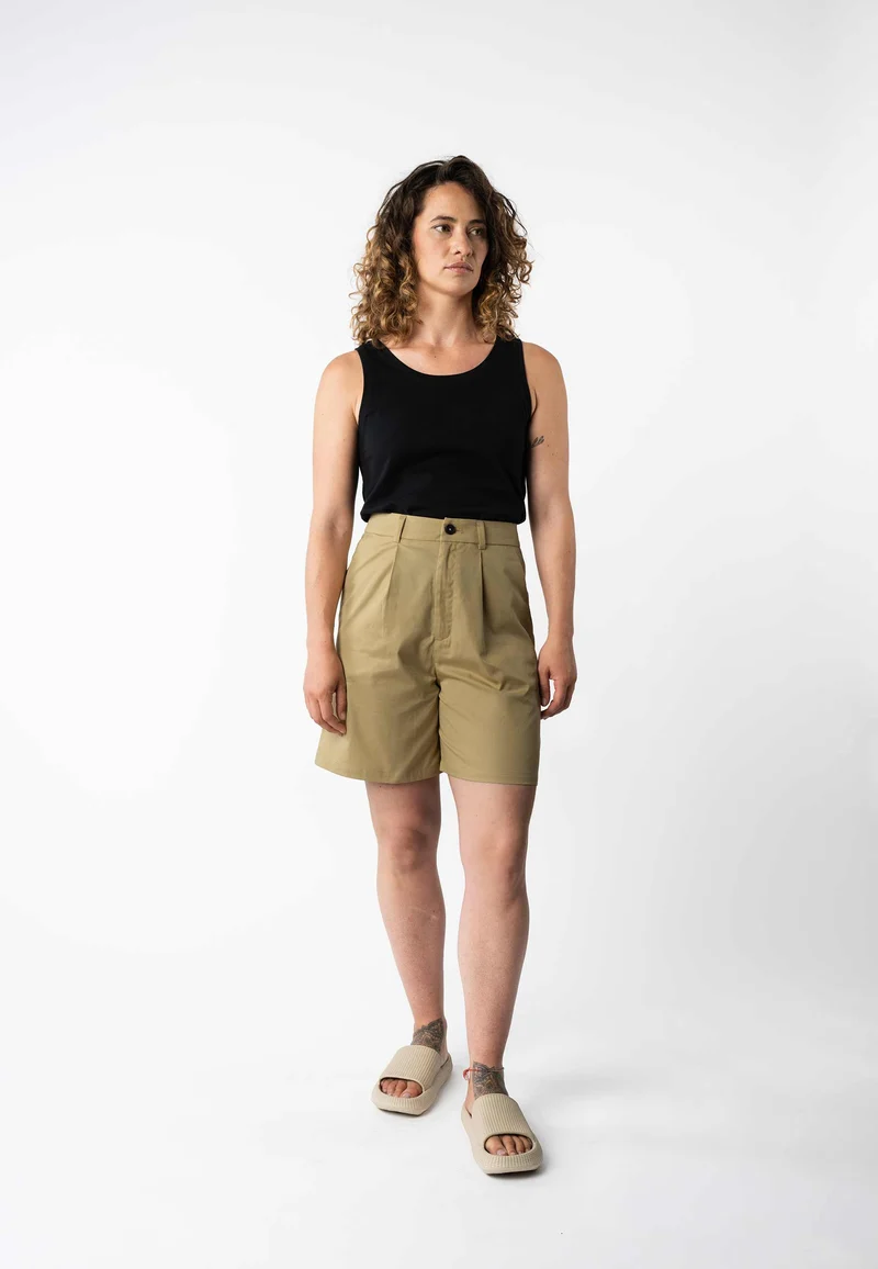Shorts mit hohem Bund Style SABITHA