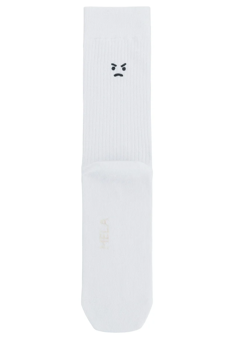 Gerippte Socken Stickerei 5 Paare