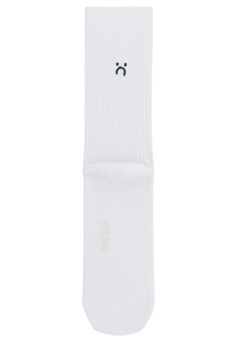 Gerippte Socken Stickerei 5 Paare