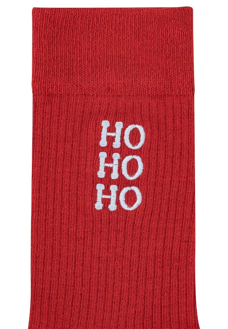 Gerippte Socken Stickerei 1 Paar