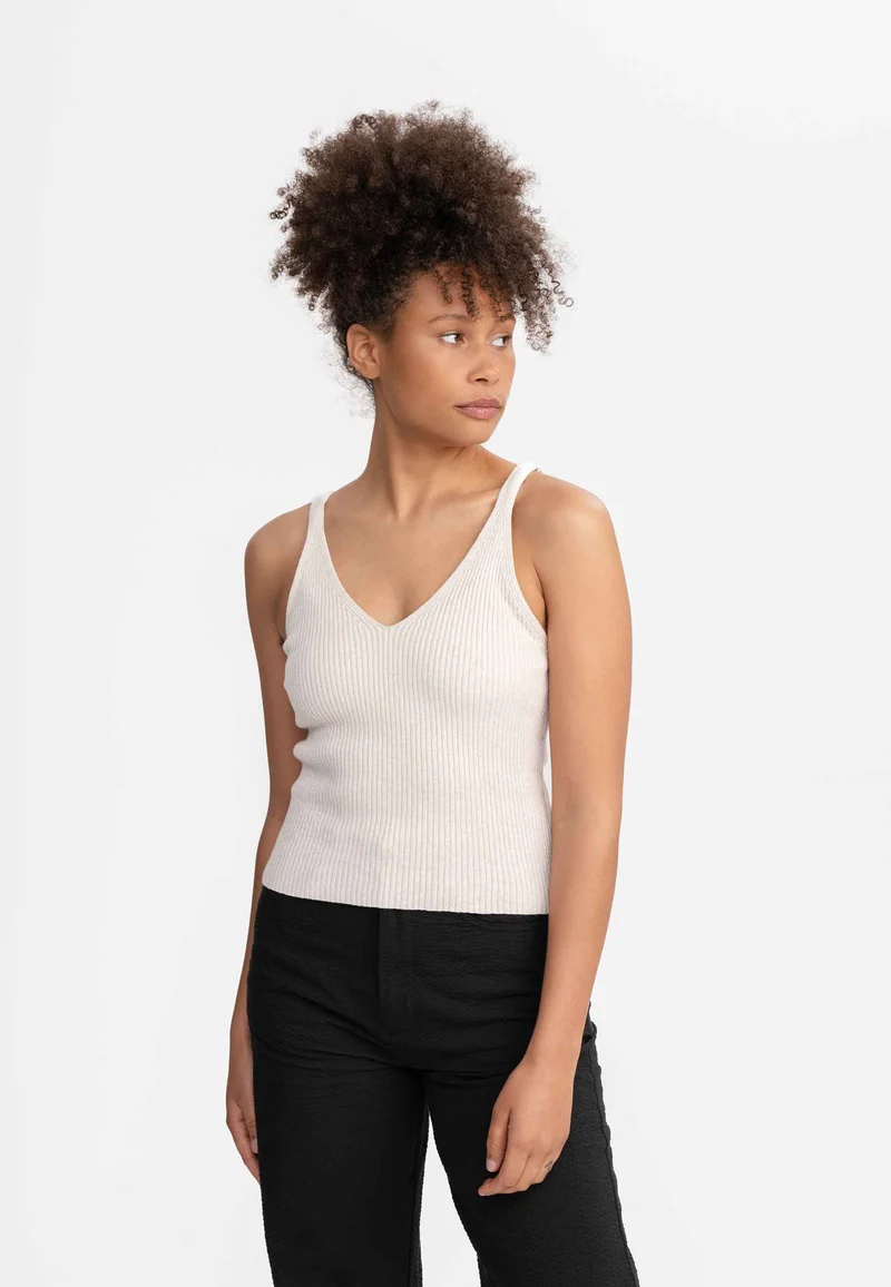V-Neck Strick Top Style RHADA