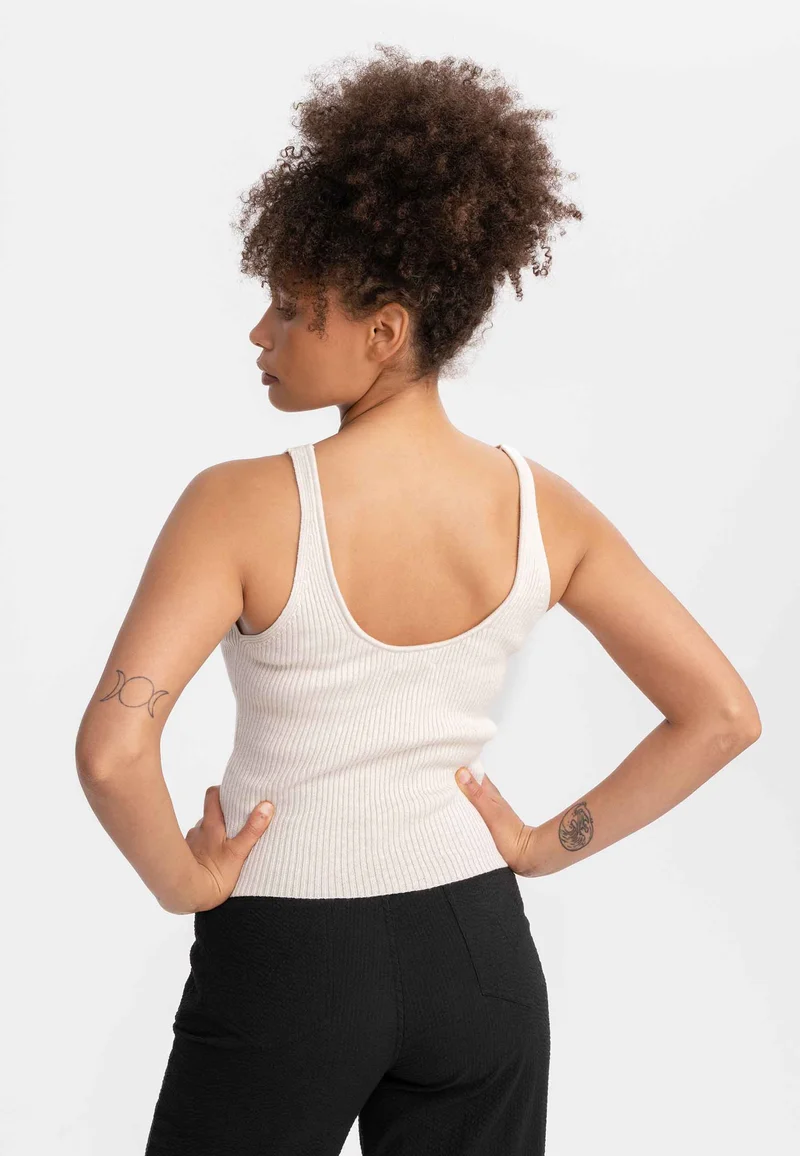V-Neck Strick Top Style RHADA
