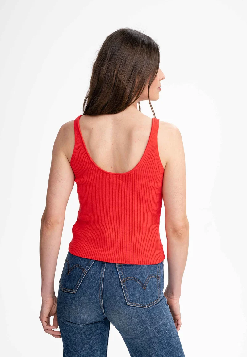 V-Neck Strick Top Style RHADA