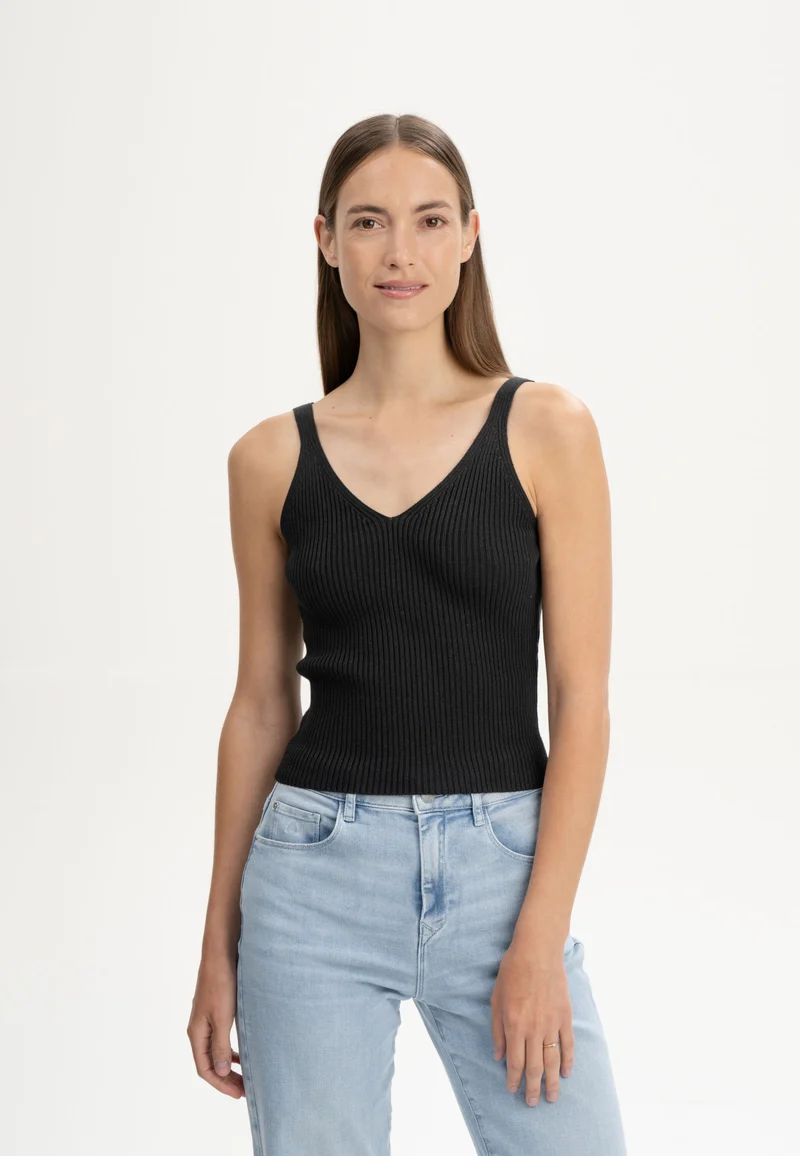 V-Neck Strick Top Style RHADA