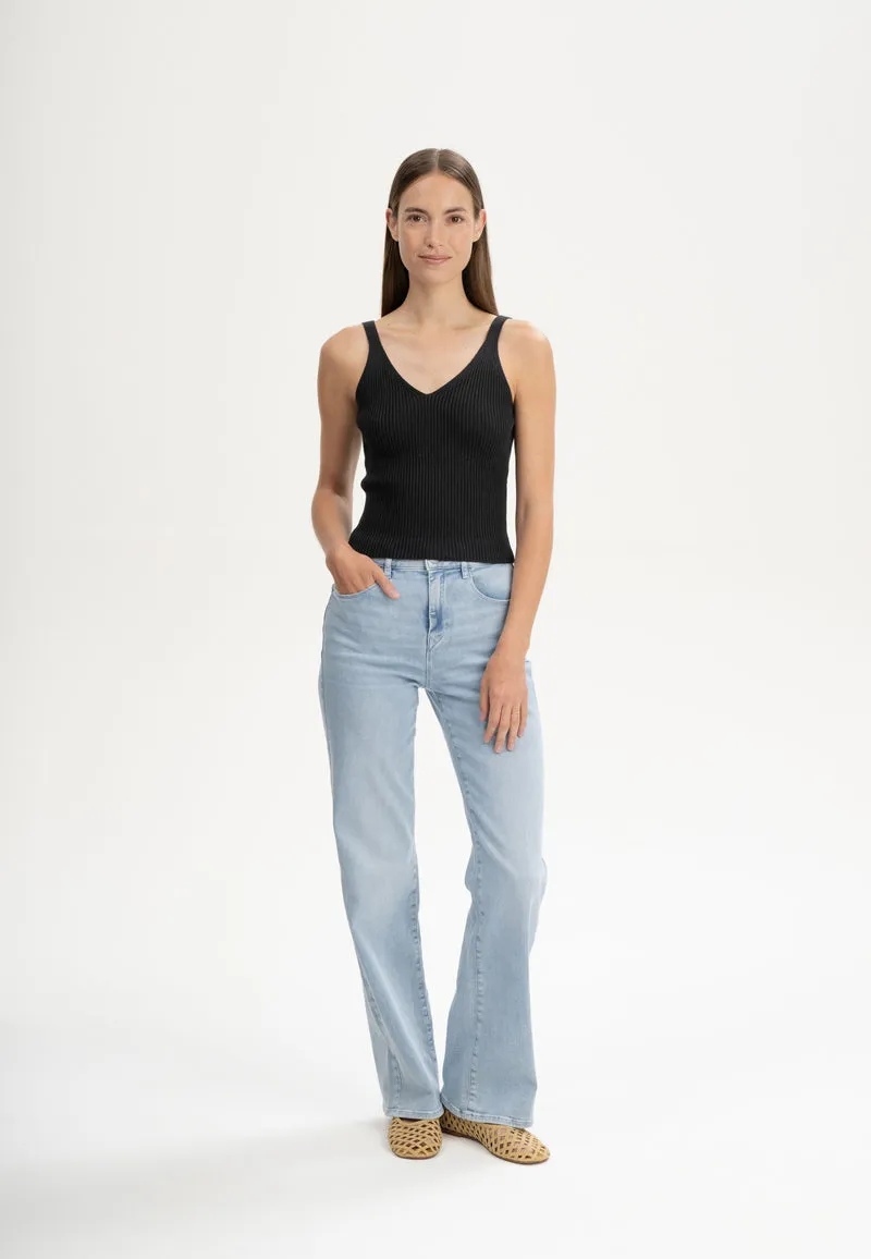 V-Neck Strick Top Style RHADA