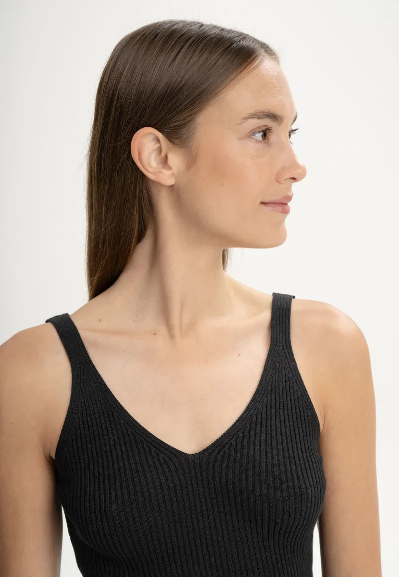 V-Neck Strick Top Style RHADA
