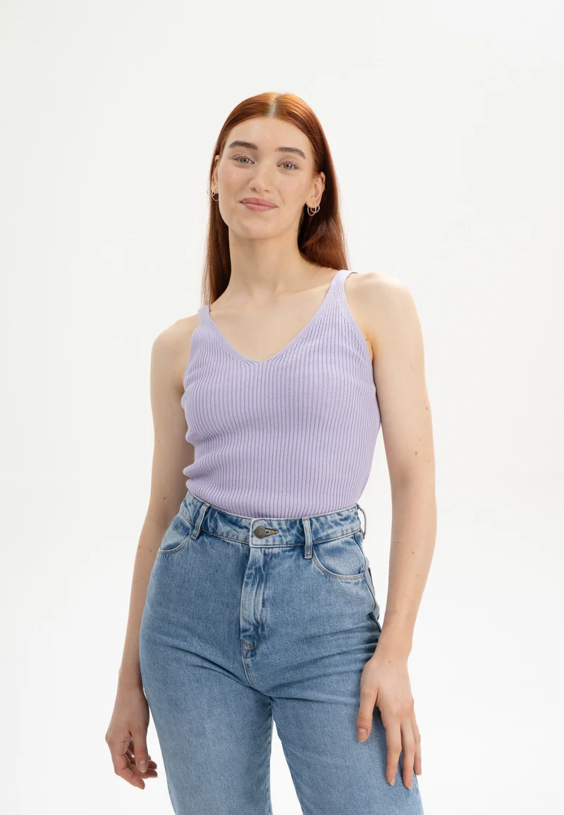 V-Neck Strick Top Style RHADA