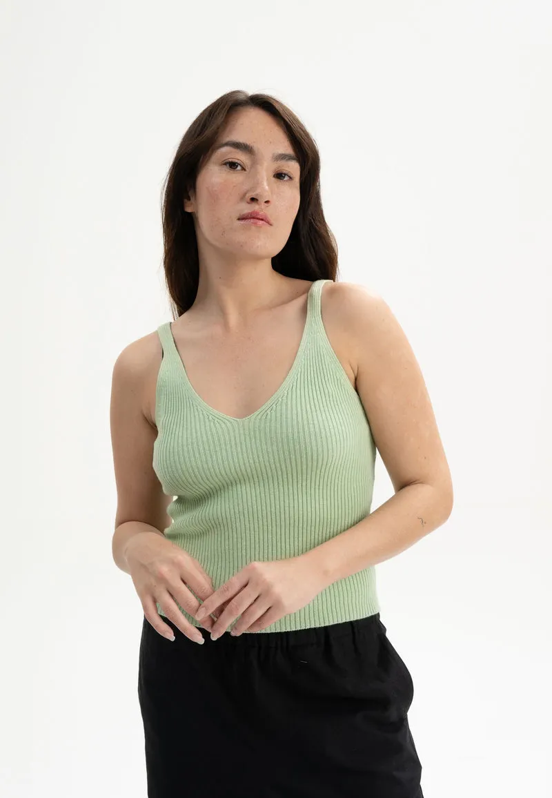 V-Neck Strick Top Style RHADA