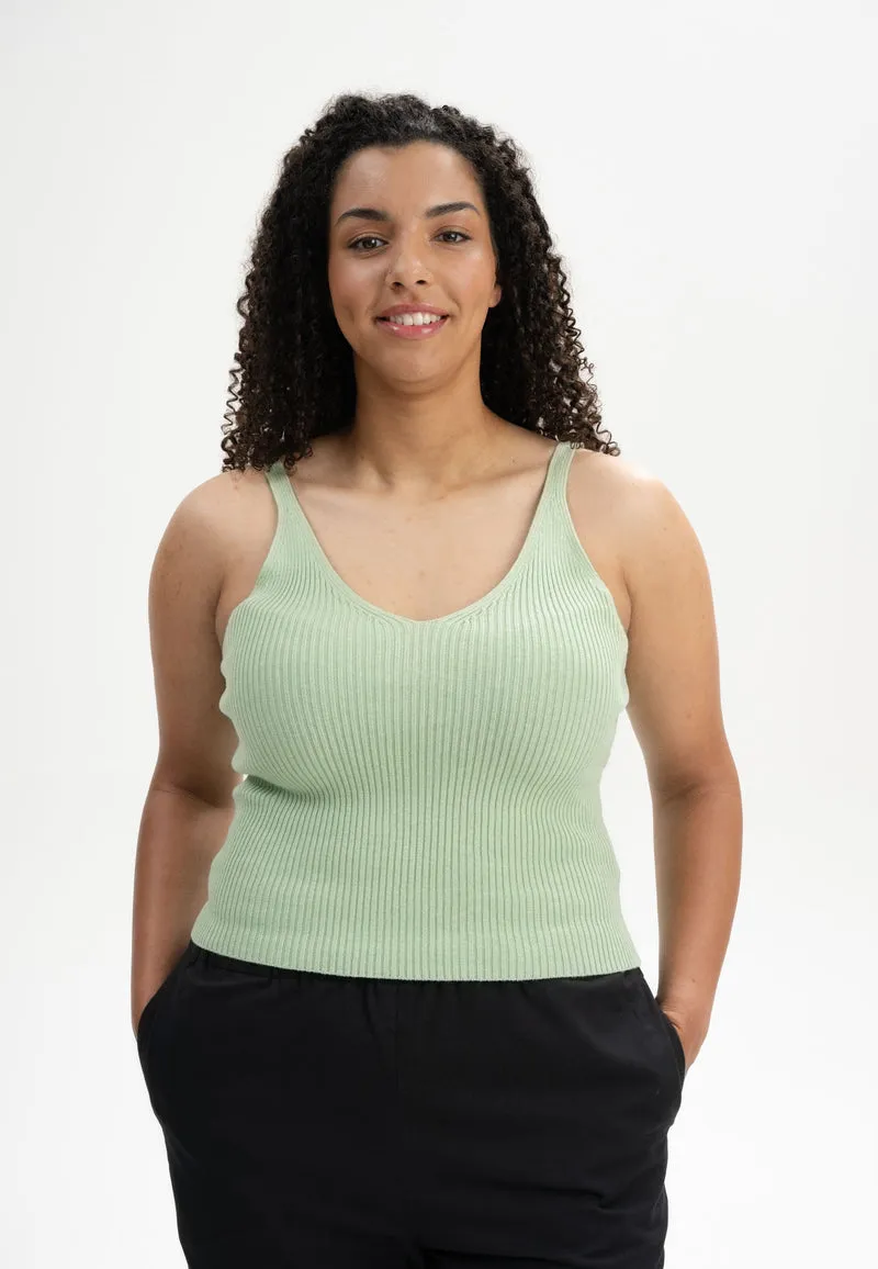 V-Neck Strick Top Style RHADA