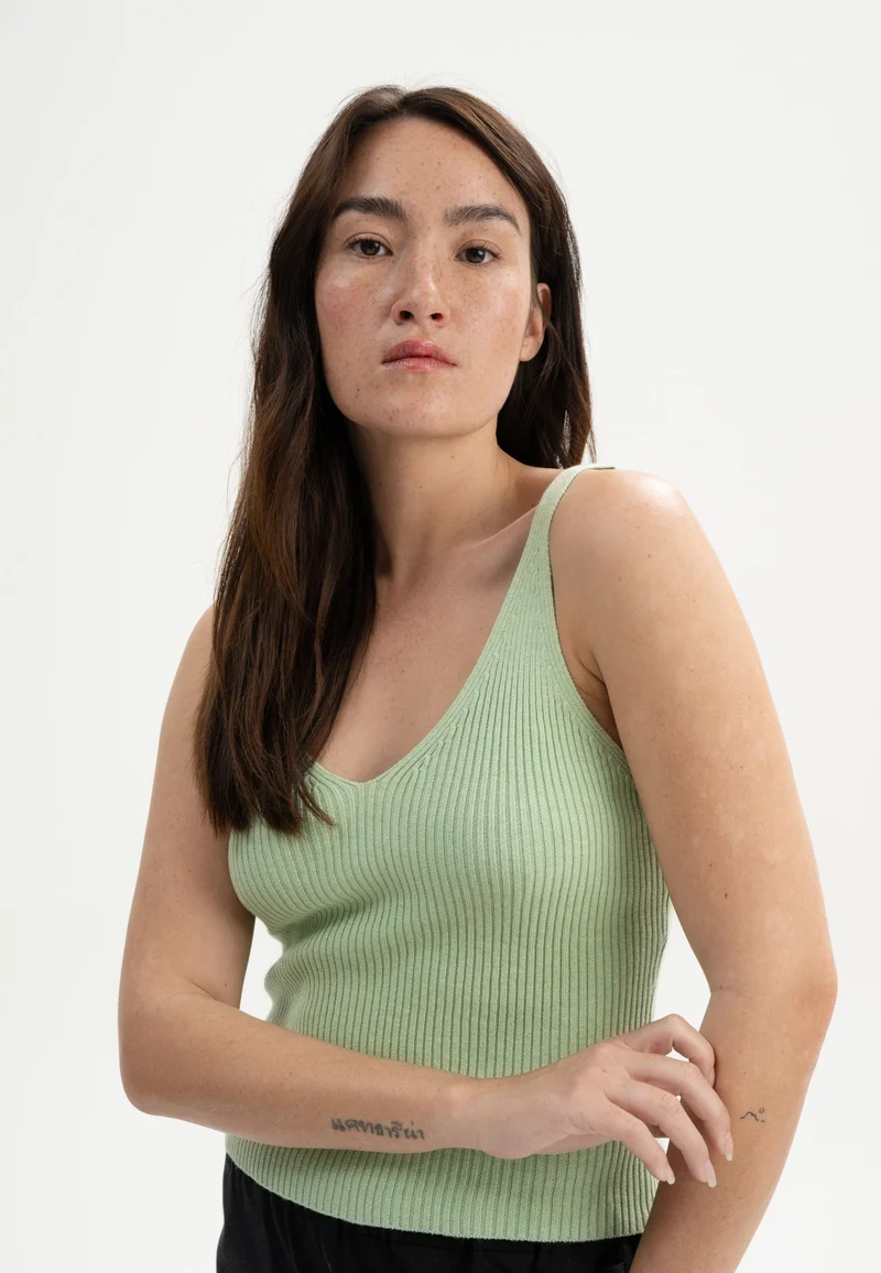 V-Neck Strick Top Style RHADA
