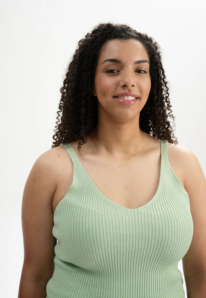 V-Neck Strick Top Style RHADA