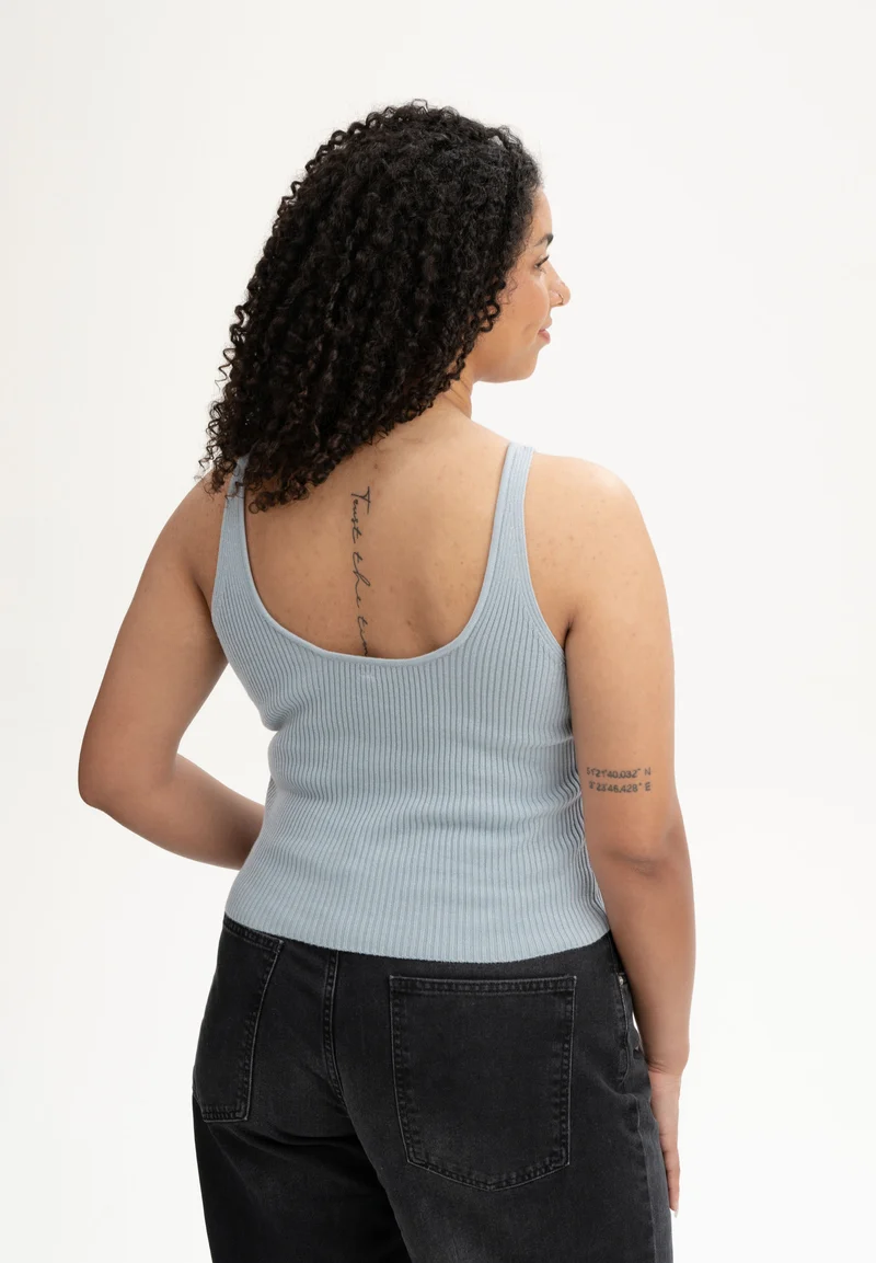 V-Neck Strick Top Style RHADA