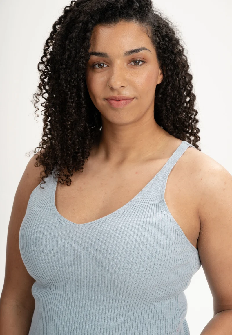 V-Neck Strick Top Style RHADA