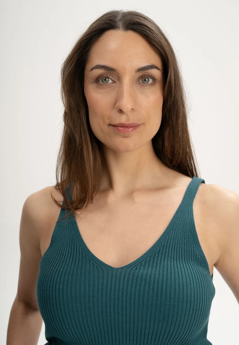 V-Neck Strick Top Style RHADA