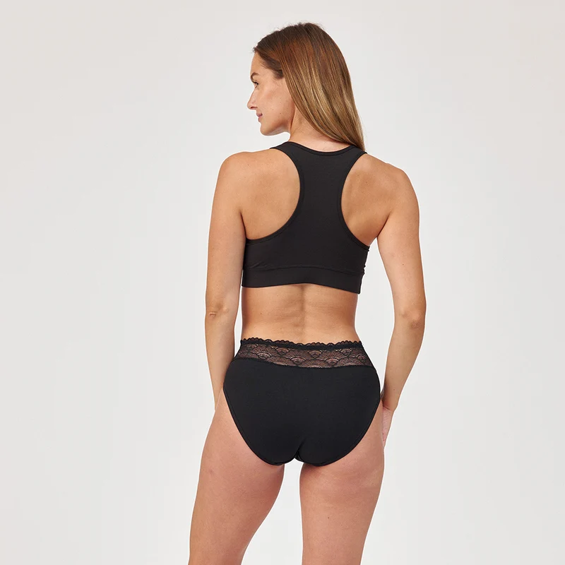 SNOCKS x femtis Ausfluss Slips - CLEO | Schwarz