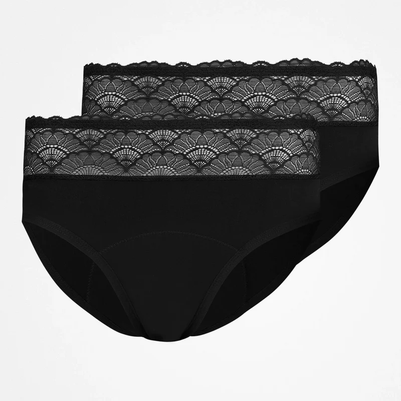 SNOCKS x femtis Ausfluss Slips - CLEO | Schwarz