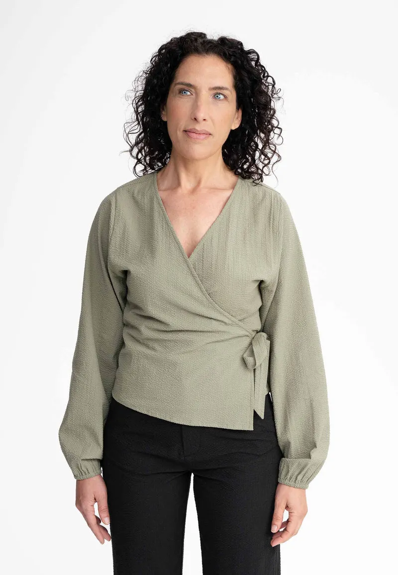 Wickelbluse Style LILAM