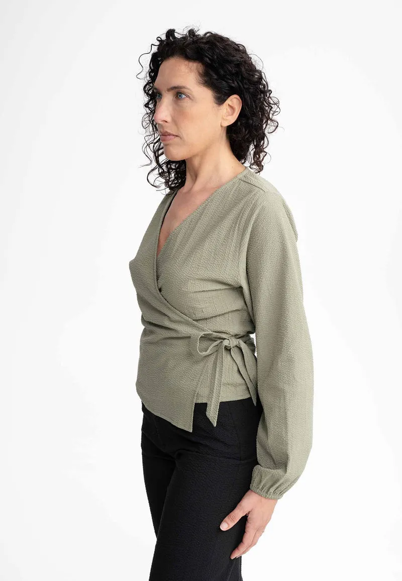Wickelbluse Style LILAM