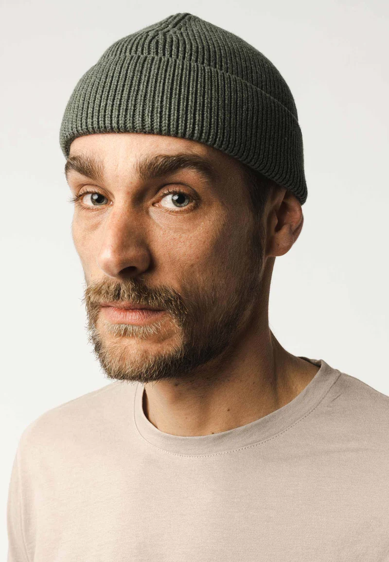 Kurze Rippstrick Mütze Style RAFI