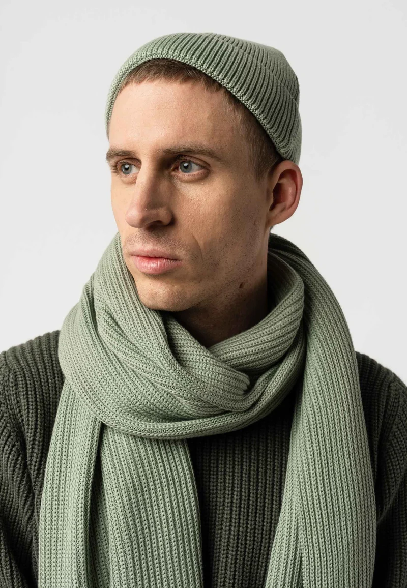 Kurze Rippstrick Mütze Style RAFI