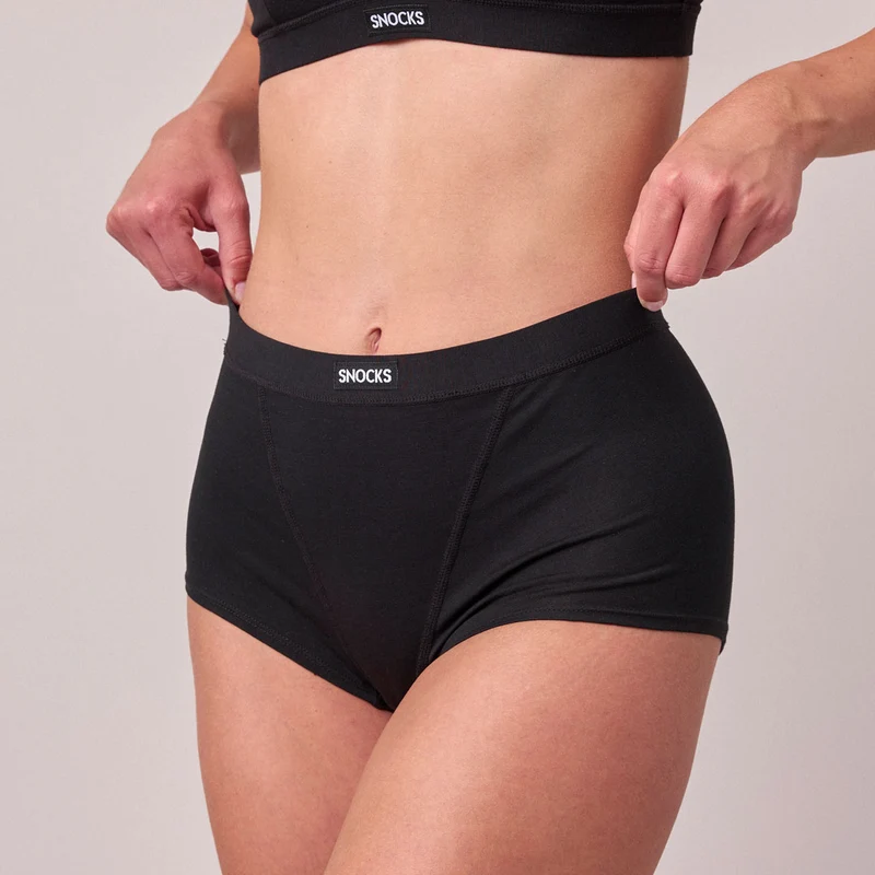 Retro Panties | Schwarz