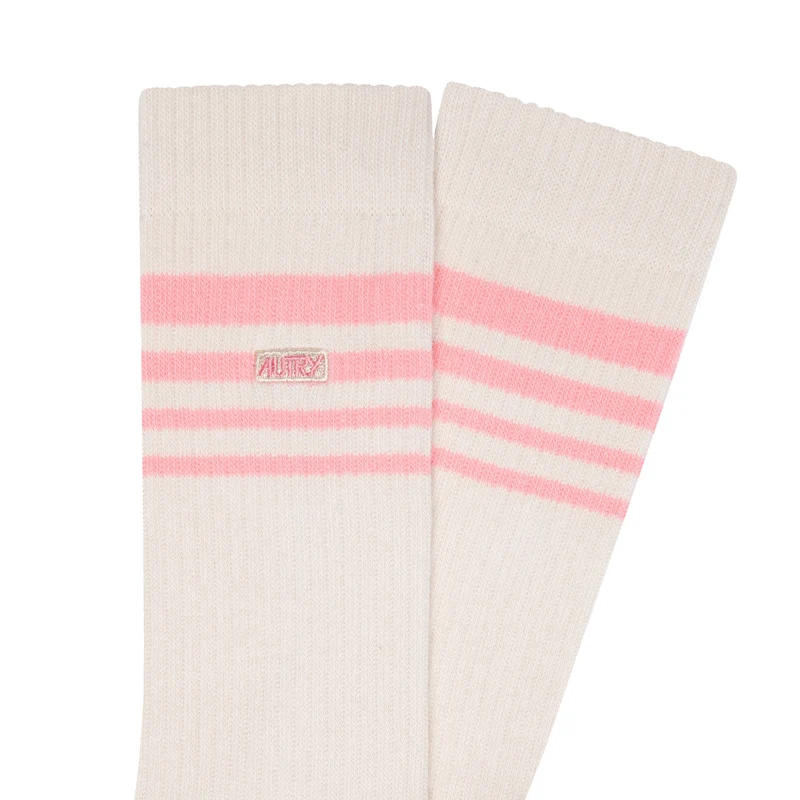 Autry Jacquard Striped Socks