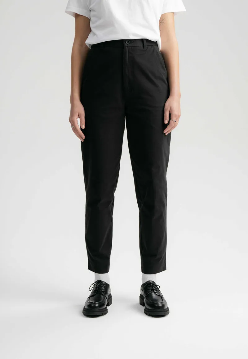 Hose mit hohem Bund und schmal zulaufendem Bein Style JANAKI