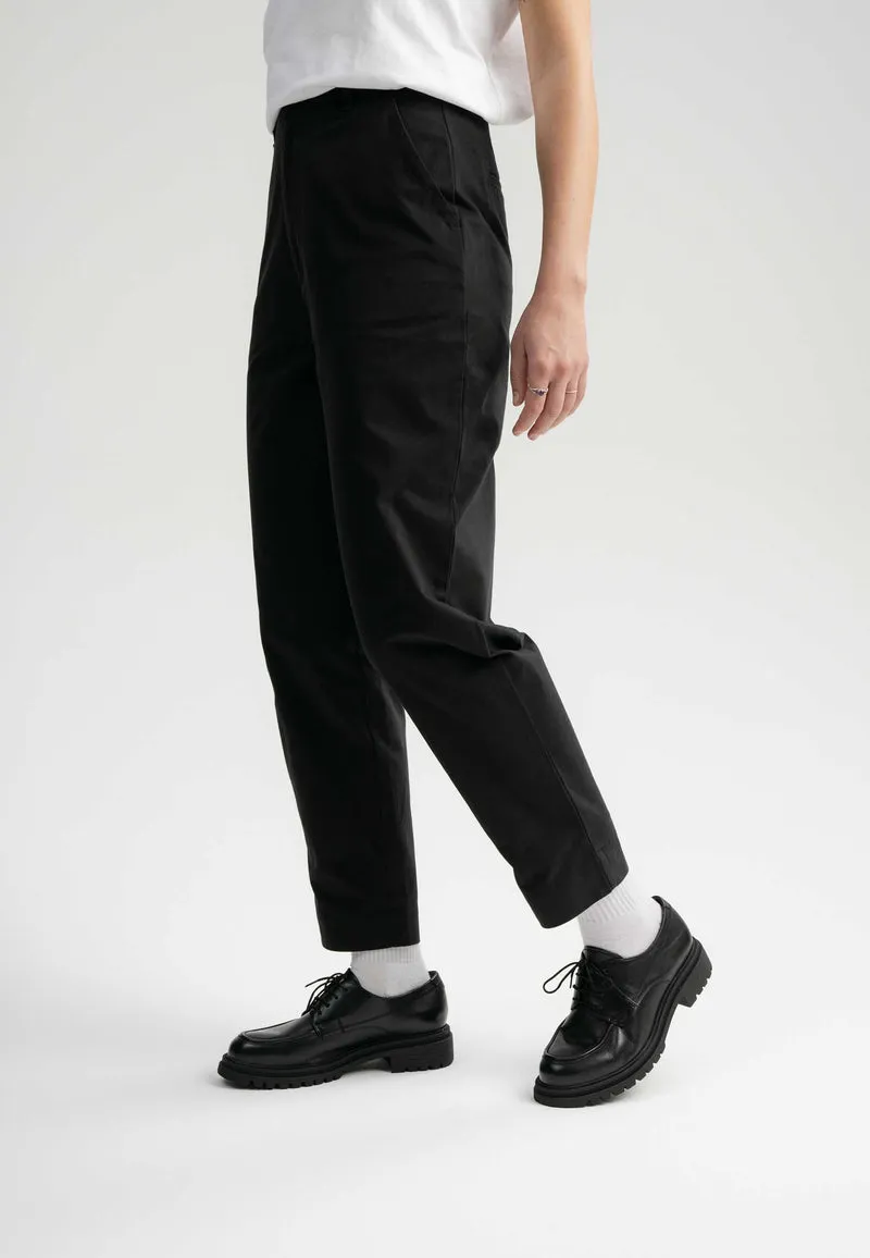 Hose mit hohem Bund und schmal zulaufendem Bein Style JANAKI