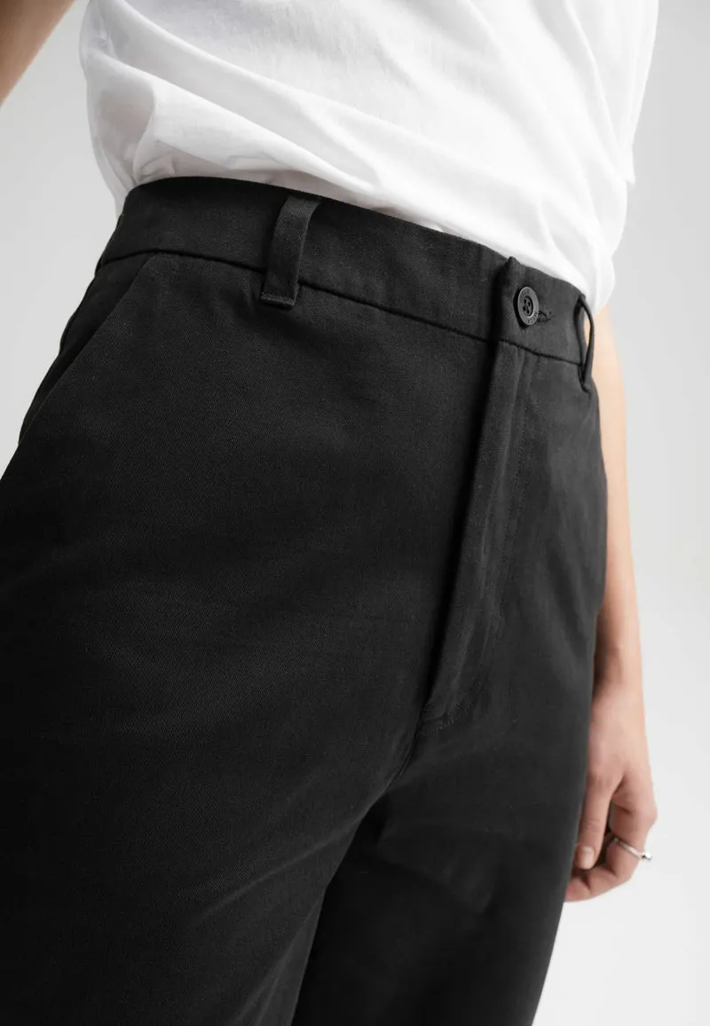 Hose mit hohem Bund und schmal zulaufendem Bein Style JANAKI