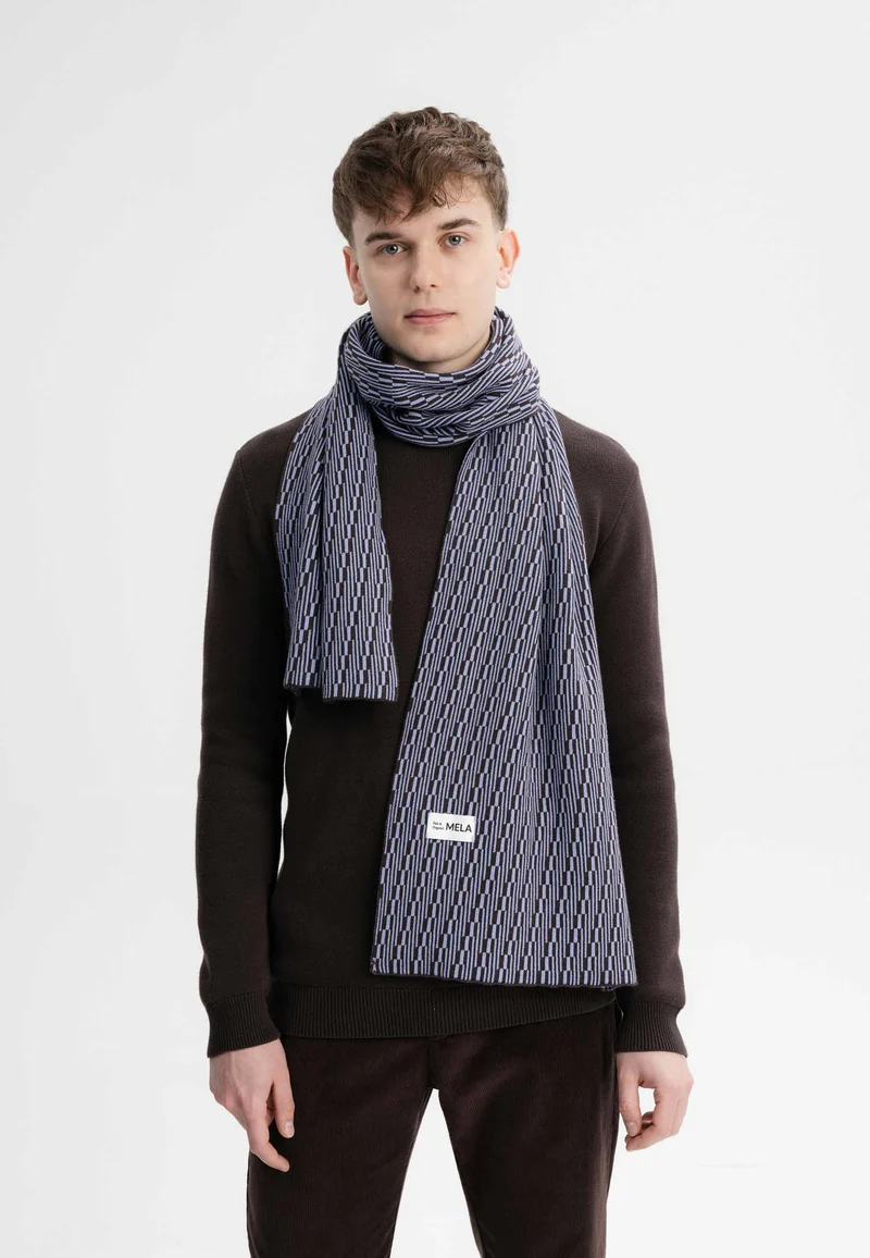 Jacquard Strick Schal Style ASMEE