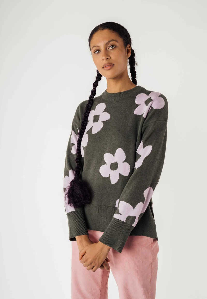 Jacquard Strickpullover Style FAIZA