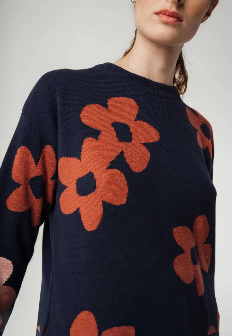 Jacquard Strickpullover Style FAIZA