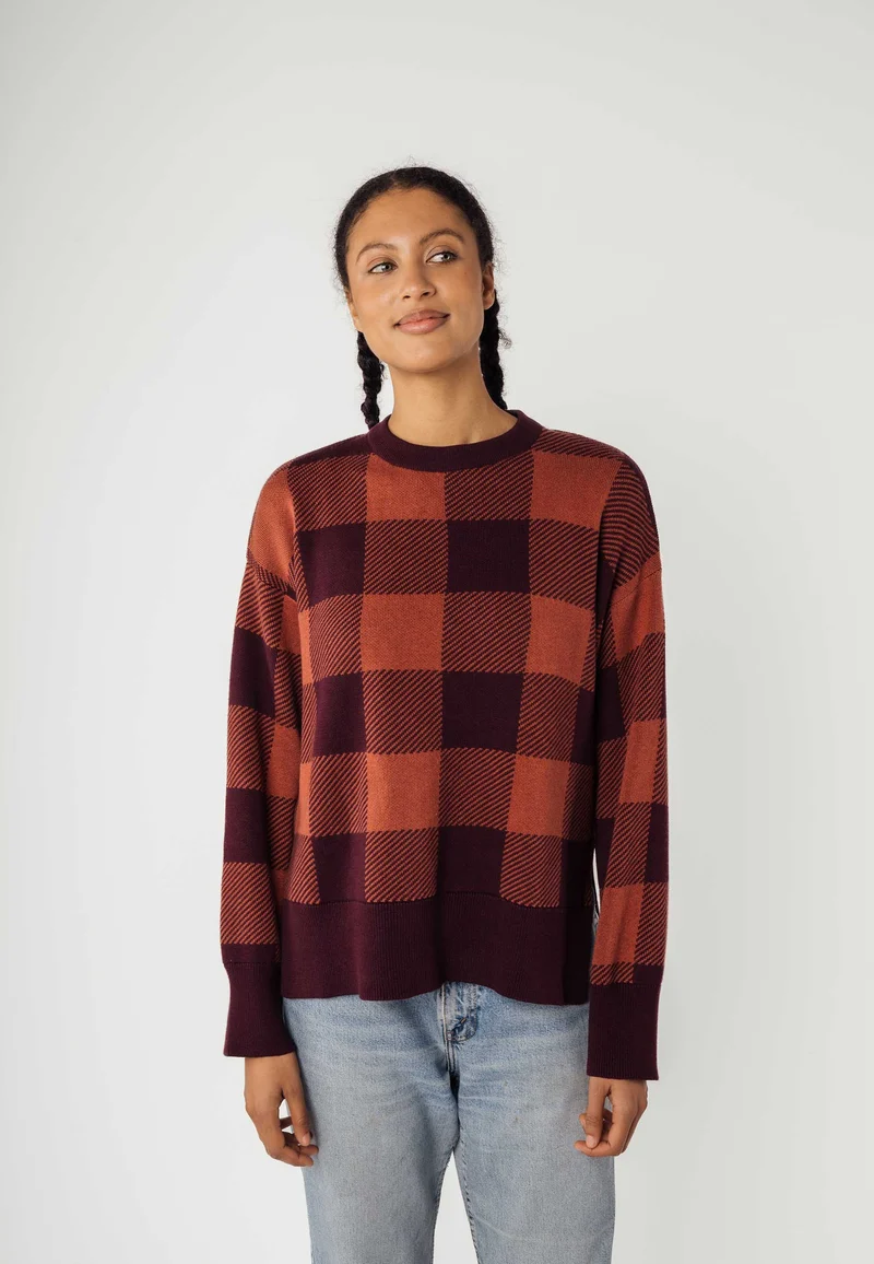Jacquard Strickpullover Style FAIZA
