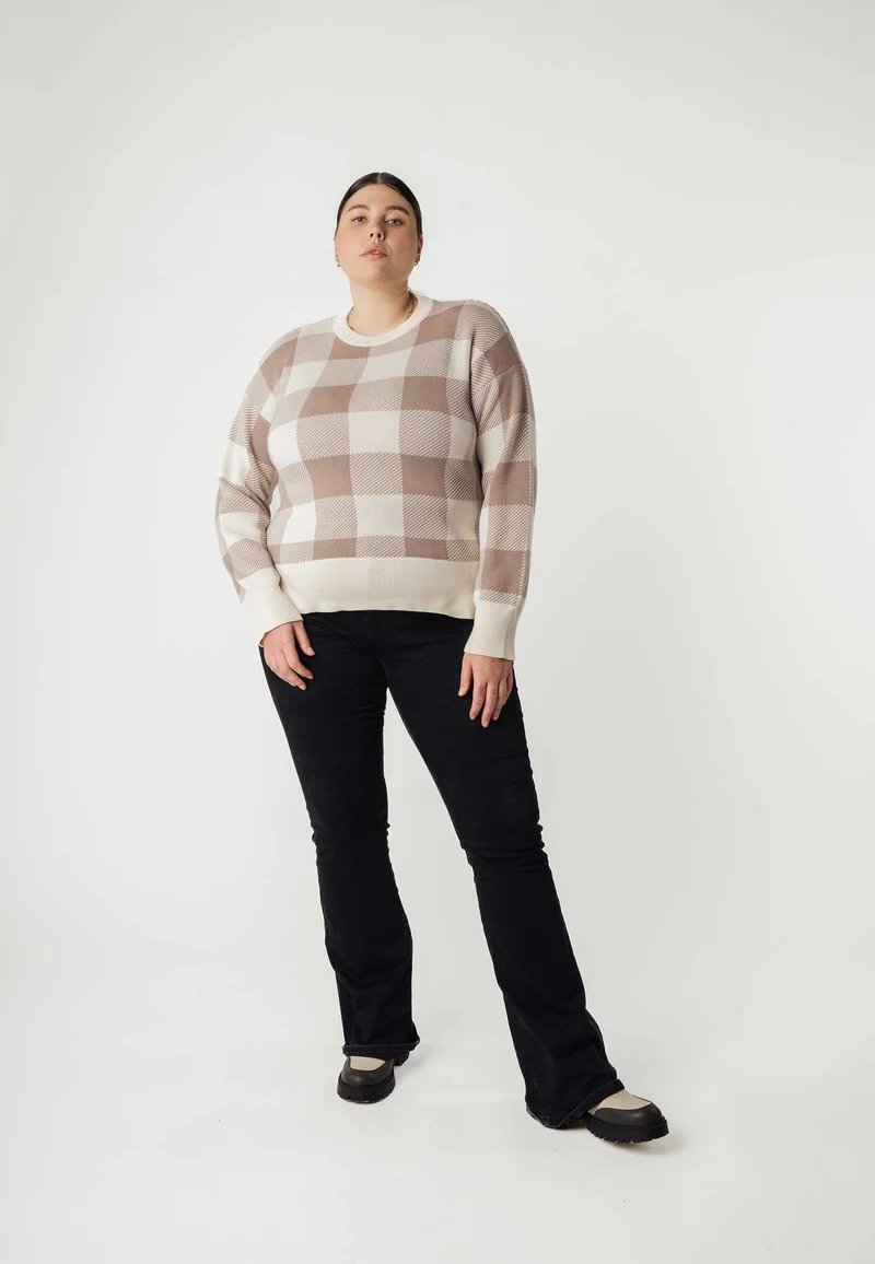 Jacquard Strickpullover Style FAIZA