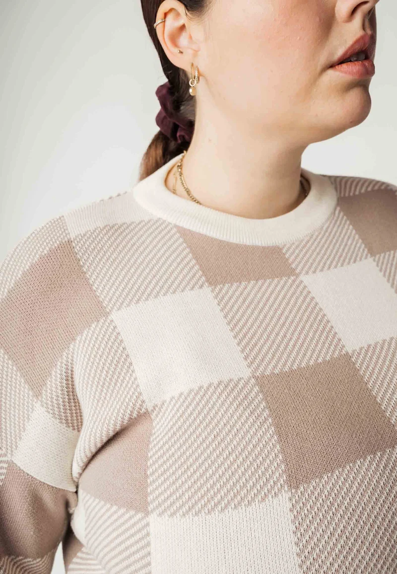 Jacquard Strickpullover Style FAIZA