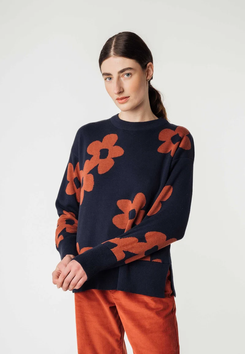 Jacquard Strickpullover Style FAIZA