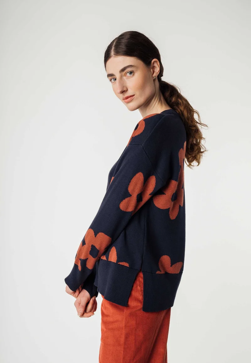Jacquard Strickpullover Style FAIZA