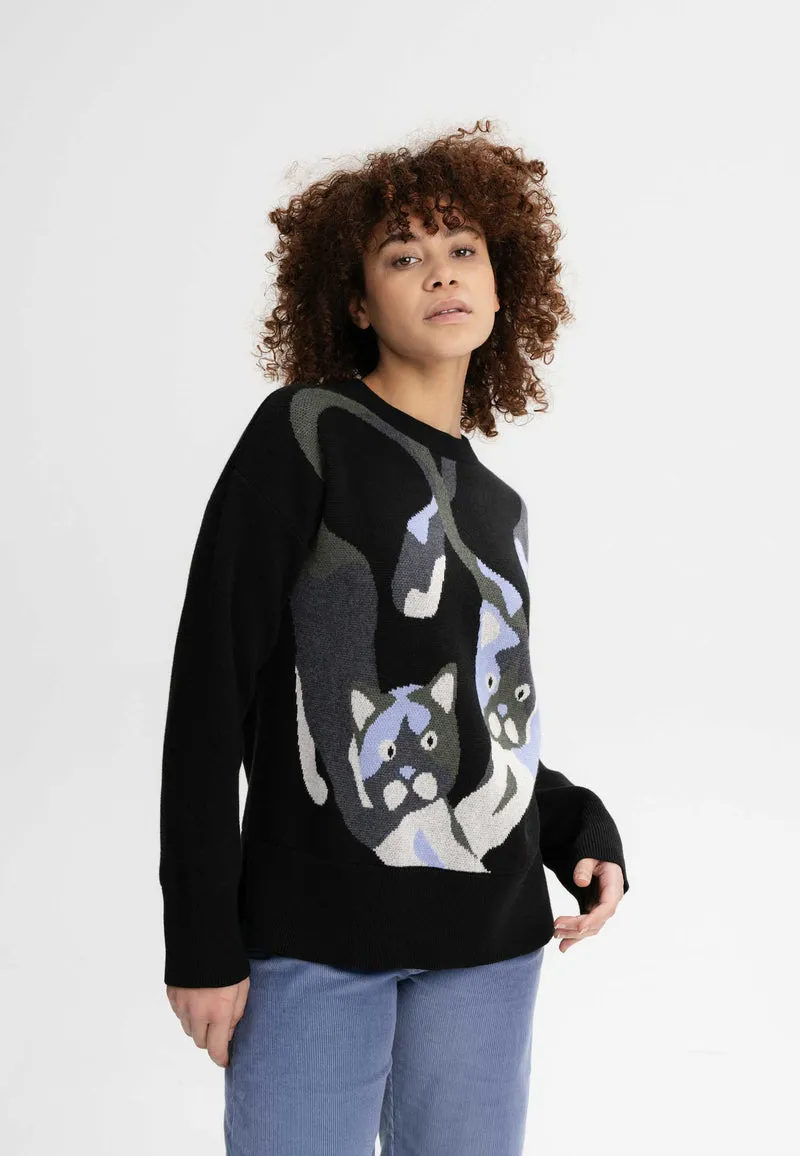 Jacquard Strickpullover Style FAIZA